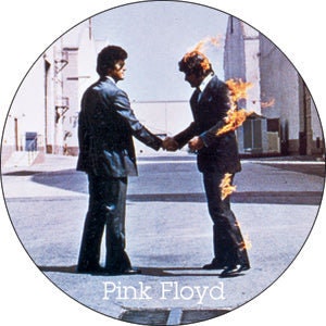 PINK FLOYD Burning Man Pinback Button Badge - Wish You Were Here Album - Round 1.25" Button Craft Supply