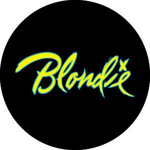 BLONDIE Logo Pinback Button Badge - American Rock Band Debbie Harry - Round 1.25" Button Craft Supply