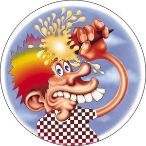 GRATEFUL DEAD Ice Cream Kid Pinback Button Badge - Artist Todd Clark Ice Cream Kid American Rock Band - Round 1.25" Button Craft Supply