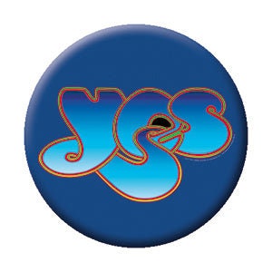 YES Band Logo Pinback Button Badge - English Rock Band Album Music - Round 1.25" Button Craft Supply