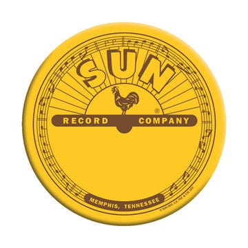 SUN RECORDS Traditional Logo Magnet - 2.5x3.5 Inch - Magnet for Refrigerators and Lockers - Memphis 1952 Independent Record Label