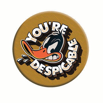 DAFFY DUCK You're Despicable Magnet - 2.5x3.5 Inch - Looney Tunes Daffy Duck Cartoon Classic Magnet for Refrigerators and Lockers