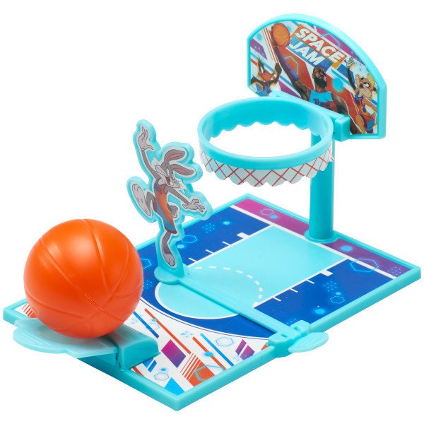 SPACE JAM New Legacy Cake Topper - Tune Squad Looney Tunes Movie Birthday Party Cake Decoration - Kids Birthday Decoset Craft Supply