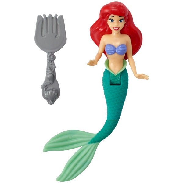 Disney Princess Ariel Cake Topper - Colors of the Sea Mermaid Ariel Birthday Party Cake Decoration - Kids Birthday Decoset Craft Supply