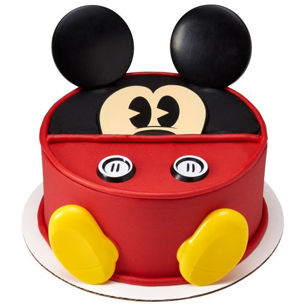 Mickey Mouse Creations Cake Topper - Create Mickey Mouse Disney Birthday Party Cake Decoration - Kids Birthday Party Decoset Craft Supply