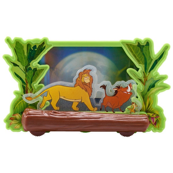 THE LION KING Circle of Life Cake Topper - Mufasa Simba Pumbaa Disney Birthday Party Cake Decoration - Kids Birthday Decoset Craft Supply
