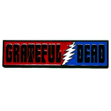 GRATEFUL DEAD 1960s Logo Lapel Pin - 1.25 Inch - Jerry Garcia Grateful Dead Rock Band Craft Supply