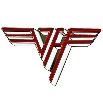 VAN HALEN Shield Logo Lapel Pin - 1.25 Inch - Eddie Van Halen American Rock Band Craft Supply