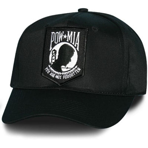 POW MIA Embroidered Cap Hat - Made to Order - Prisoner of War Missing In Action Veteran Vet - Officially Licensed!