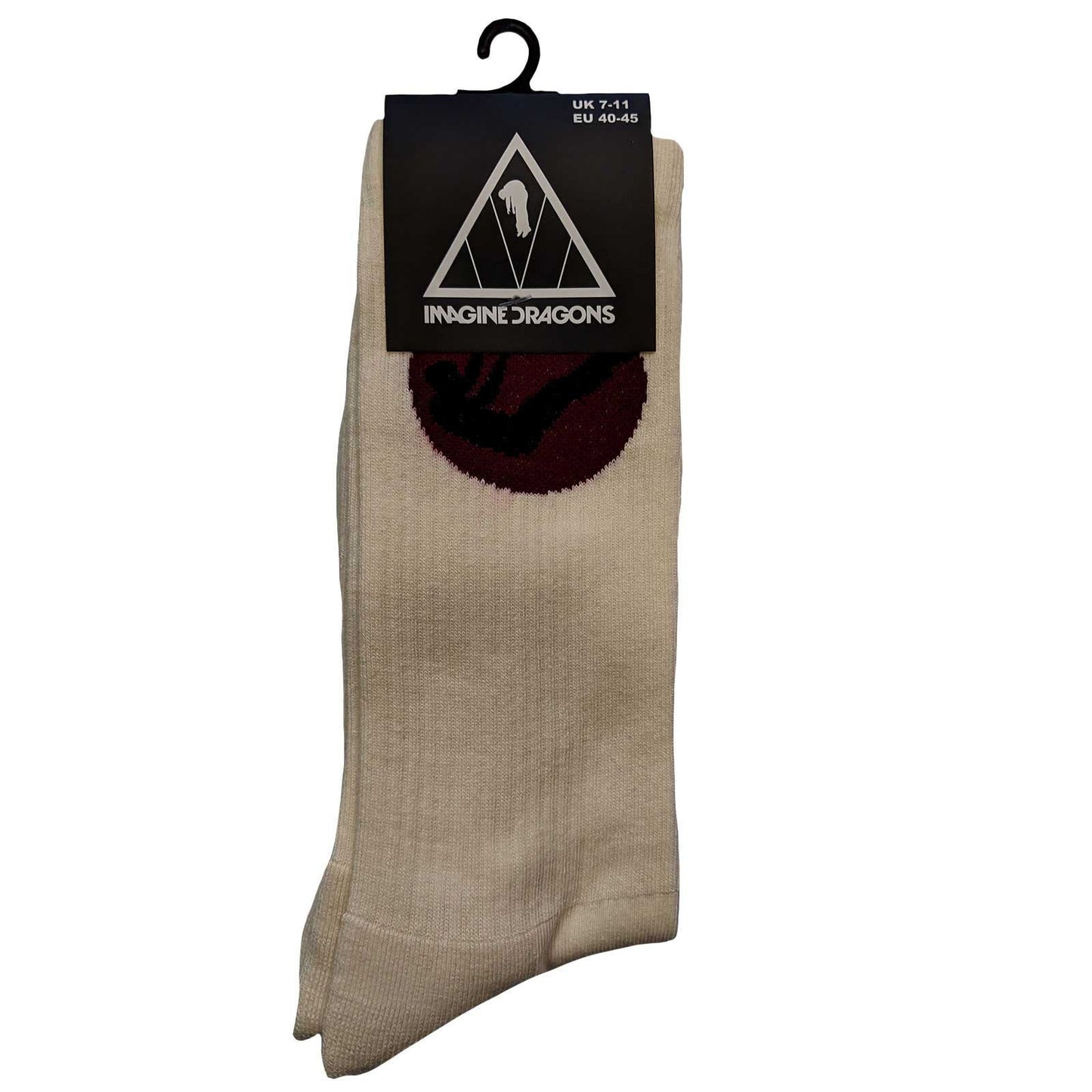 IMAGINE DRAGONS Socks - Imagine Dragons Mercury Album Unisex Ankle Socks - Men's Adult 8-12 - Officially Licensed Craft Costume Supply