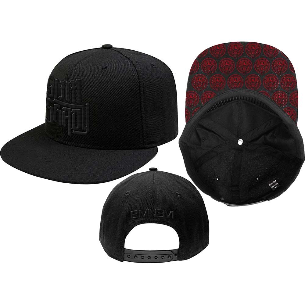 EMINEM Unisex Cap Hat - Made to Order - Slim Shady Eminem Adjustable Snapback Baseball Cap - Officially Licensed!