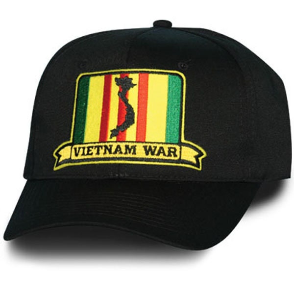 Vietnam Commemorative Embroidered Cap Hat - Made to Order - Vietnam War Patch Retired Veteran Vet - Officially Licensed!