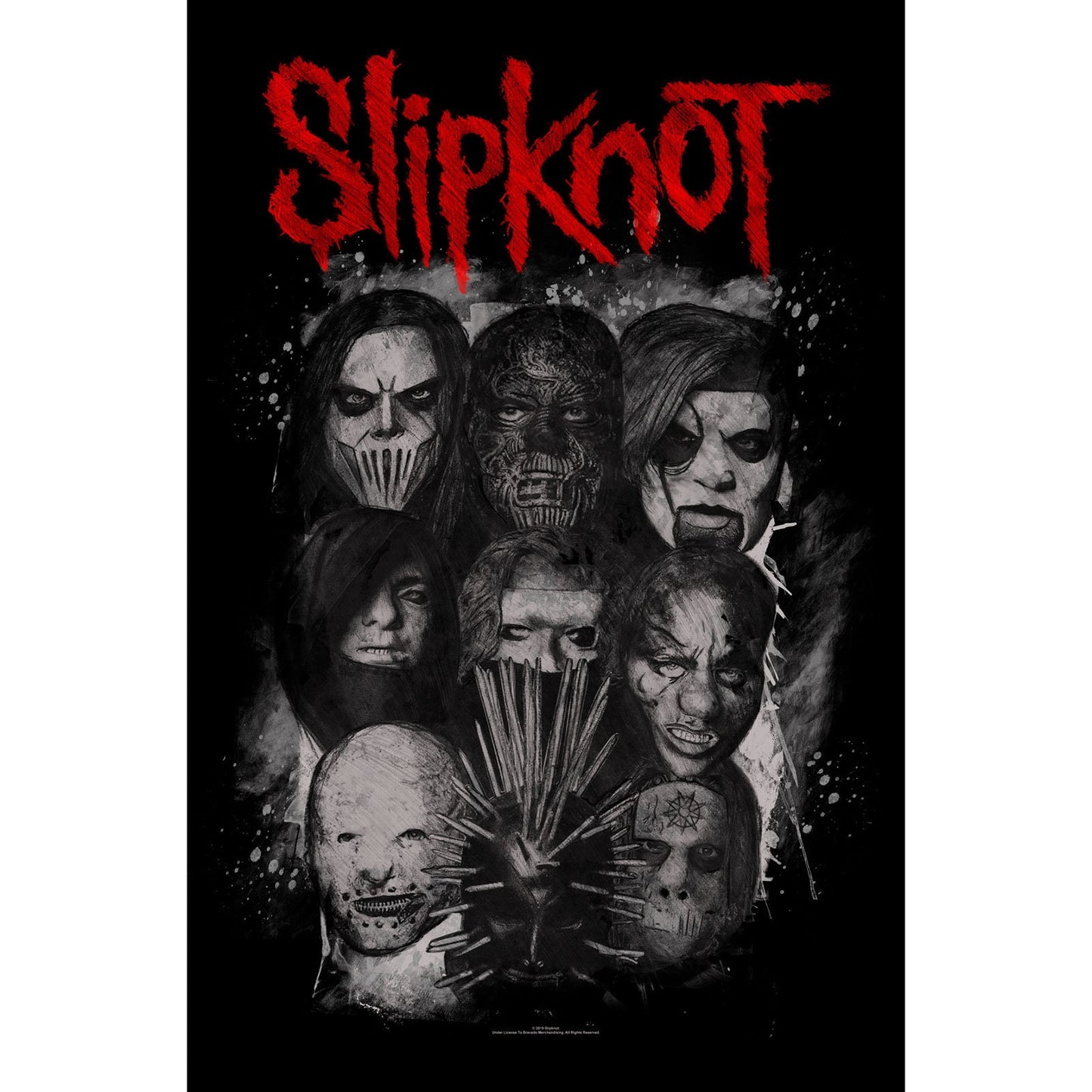 JUDAS PRIEST Textile Poster Flag - Approx 41x28 Inch - Judas Priest Painkiller Textile Fabric Poster - Officially Licensed