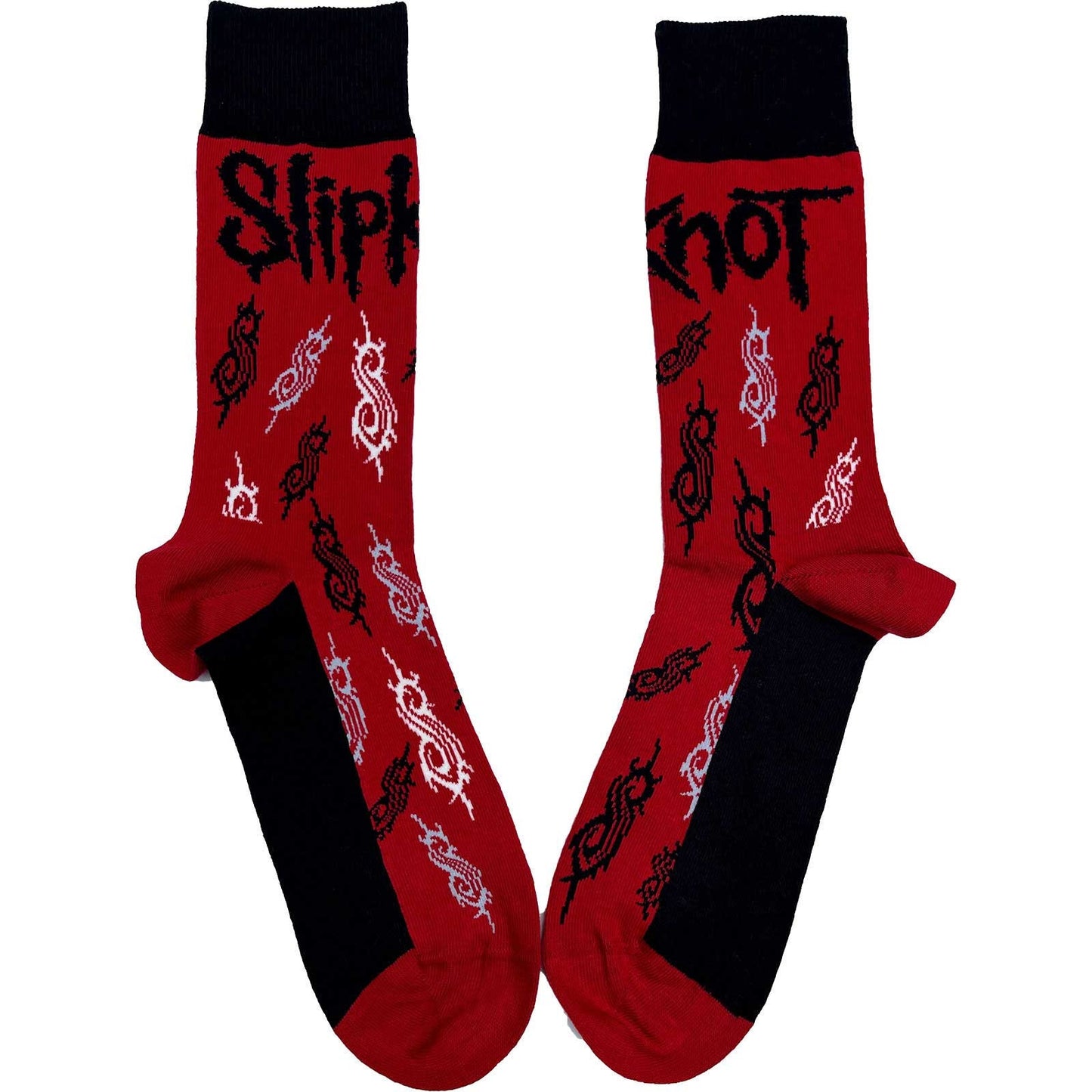 SLIPKNOT Socks - Slipknot Tribal Logo Unisex Ankle Socks - Men's Adult 8-12 - Officially Licensed Craft Costume Supply