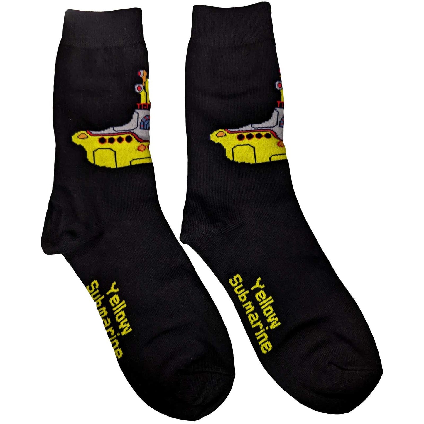 THE BEATLES Socks - Beatles Yellow Submarine Ankle Socks - Ladies Adult Size 6-9 - Officially Licensed Craft Costume Supply