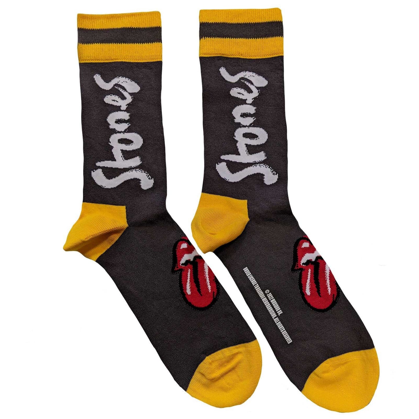 THE ROLLING STONES Socks - Rolling Stones No Filter Unisex Ankle Socks - Men's Adult 8-12 - Officially Licensed Craft Costume Supply