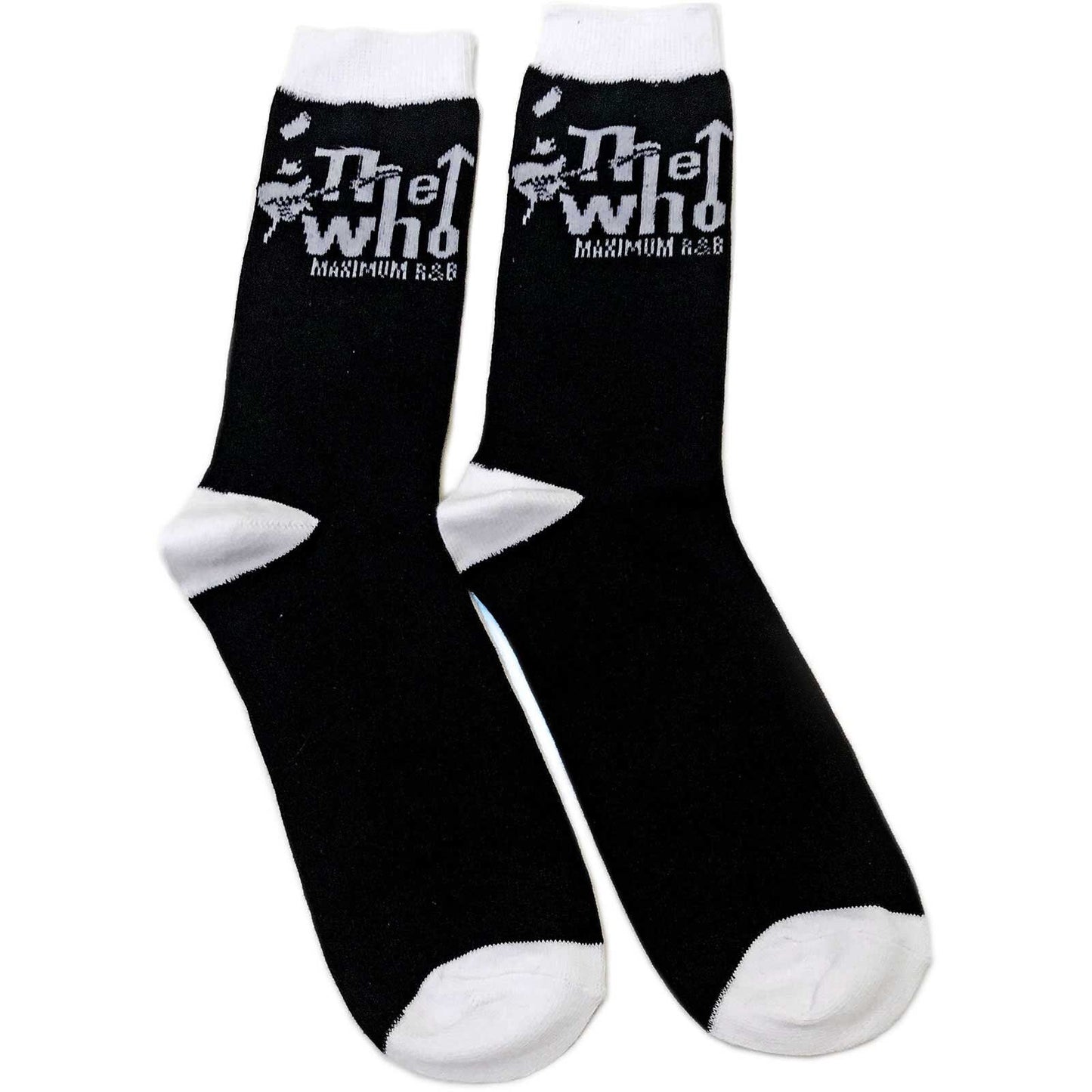 THE WHO Socks - The Who Maximum R&B Unisex Ankle Socks - Men's Adult 8-12 - Officially Licensed Craft Costume Supply