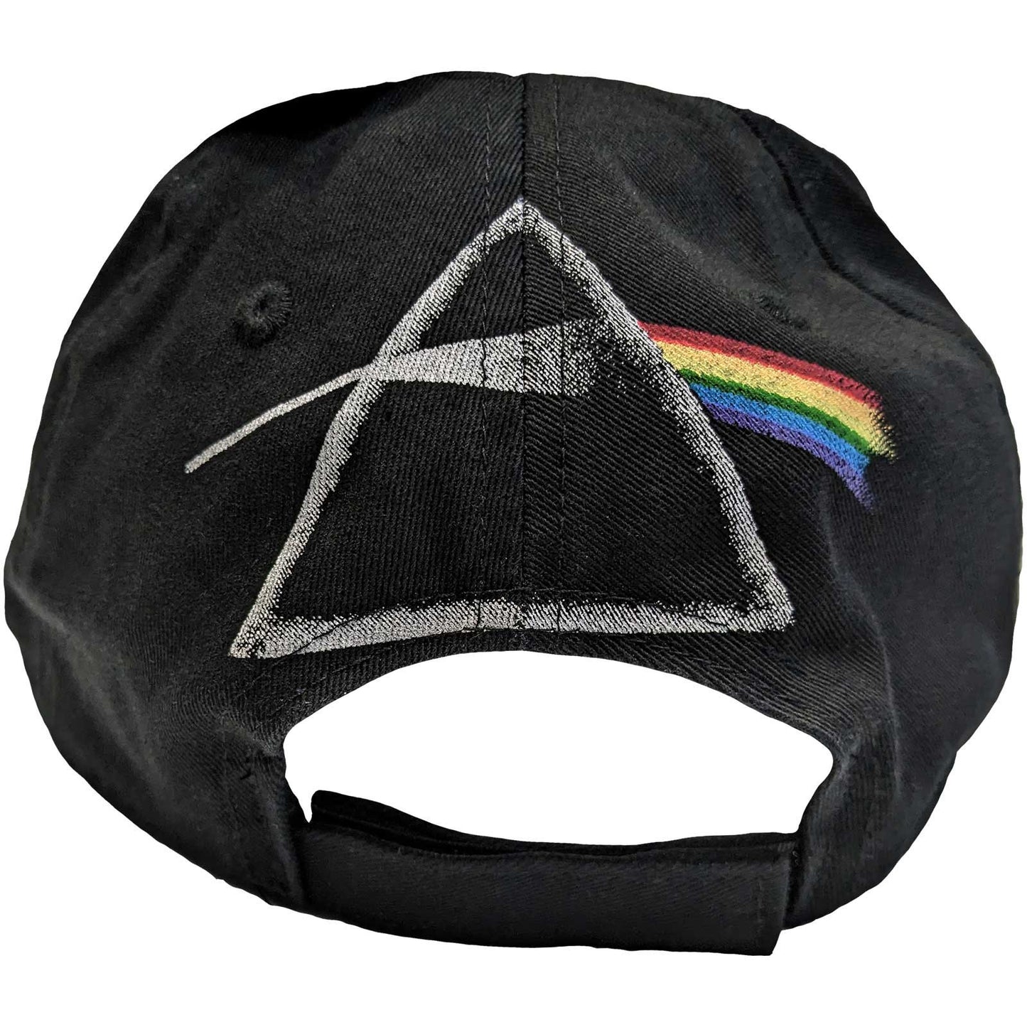 PINK FLOYD Unisex Cap Hat - Made to Order - Dark Side of the Moon Pink Floyd Adjustable Baseball Cap with DSOM Logo - Officially Licensed!