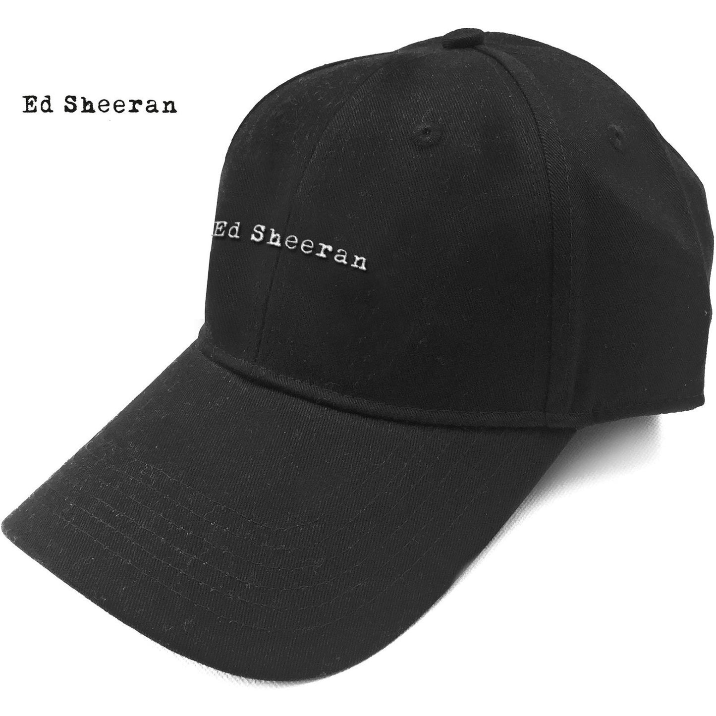 ED SHEERAN Unisex Cap Hat - Type Logo Ed Sheeran Adjustable Baseball Cap - Officially Licensed!