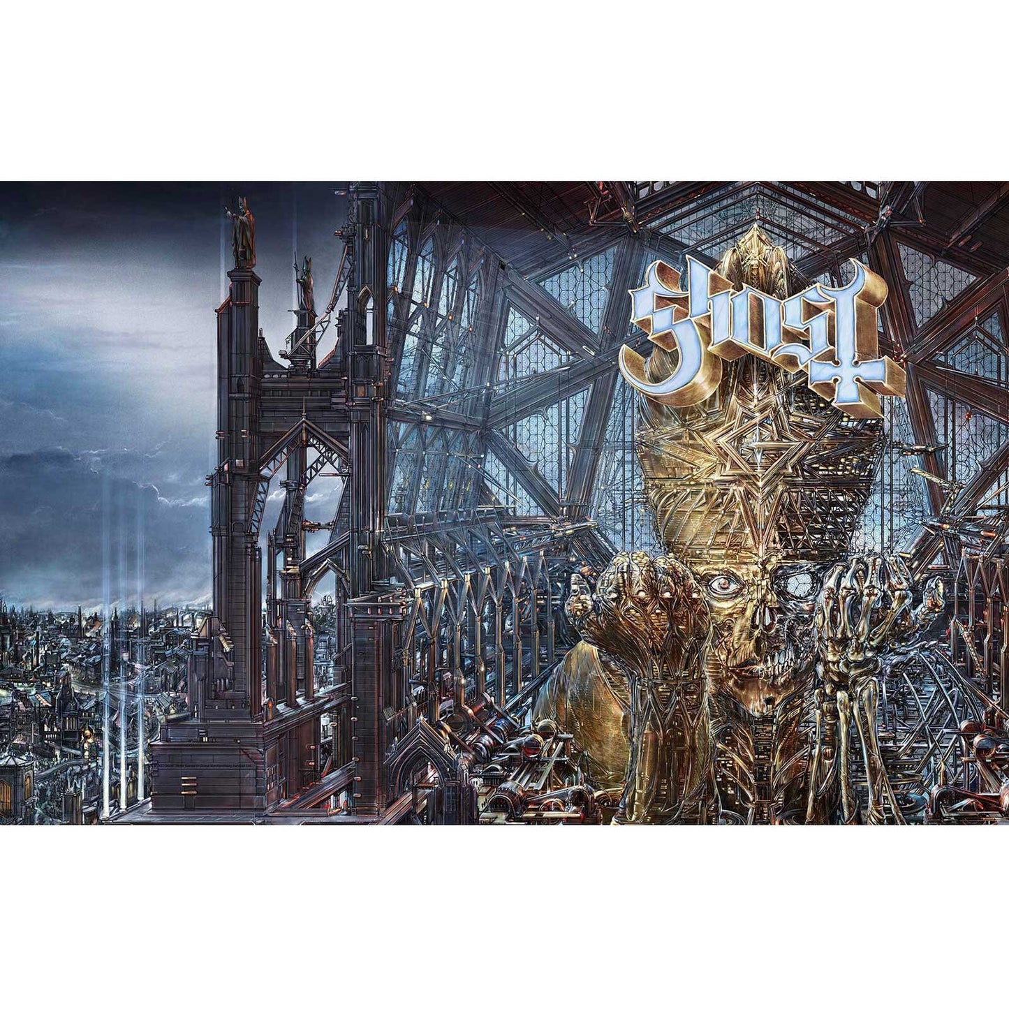 GHOST Textile Poster Flag - Approx 41x28 Inch - Ghost Impera Textile Fabric Poster - Officially Licensed