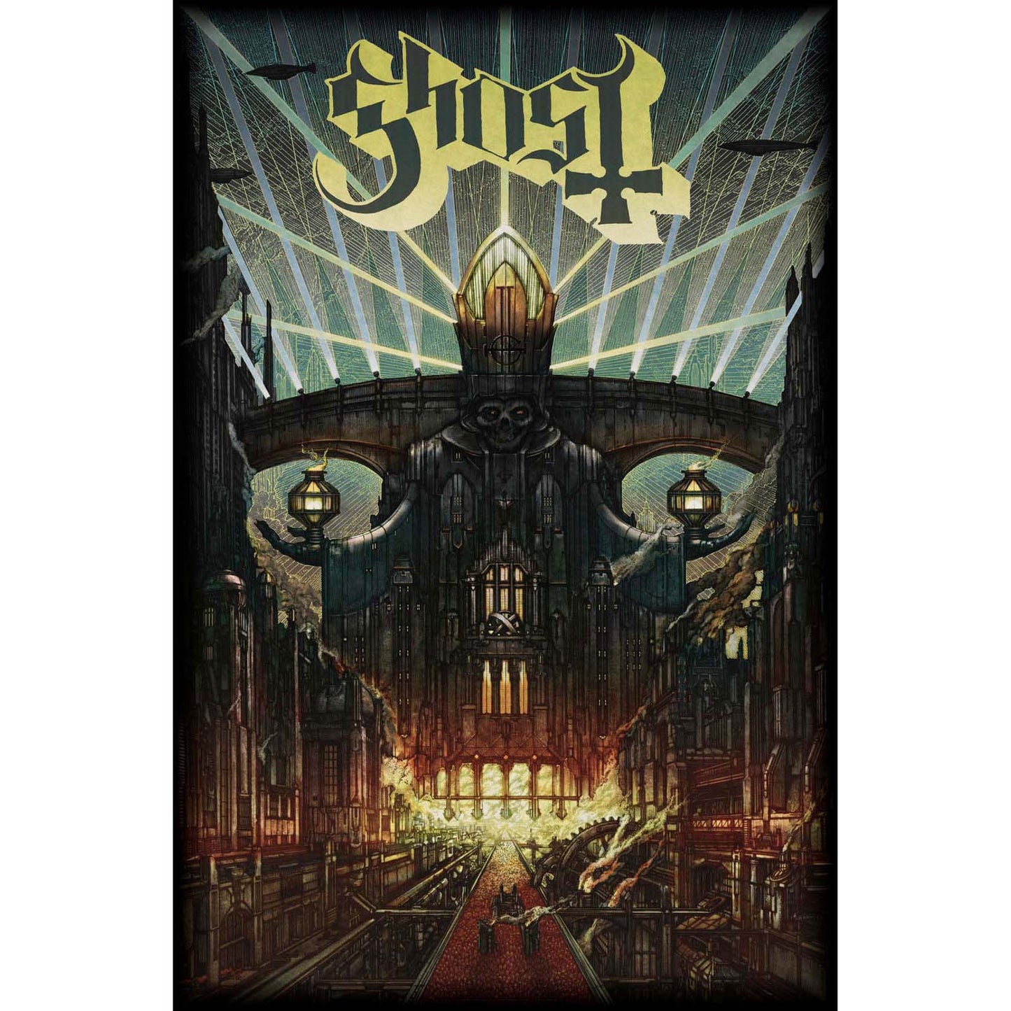GHOST Textile Poster Flag - Approx 41x28 Inch - Ghost Meliora Textile Fabric Poster - Officially Licensed