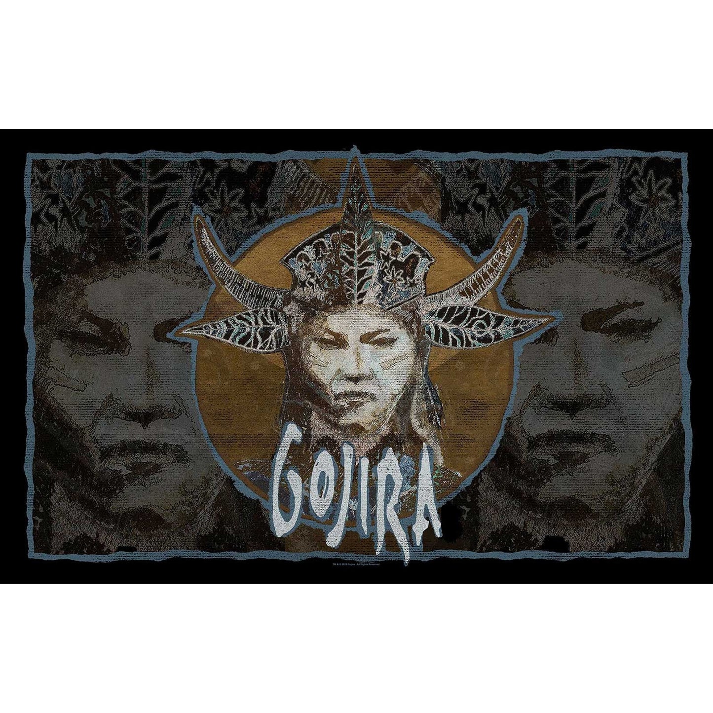 GOJIRA Textile Poster Flag - Approx 41x28 Inch - Gojira Fortitude Textile Fabric Poster - Officially Licensed