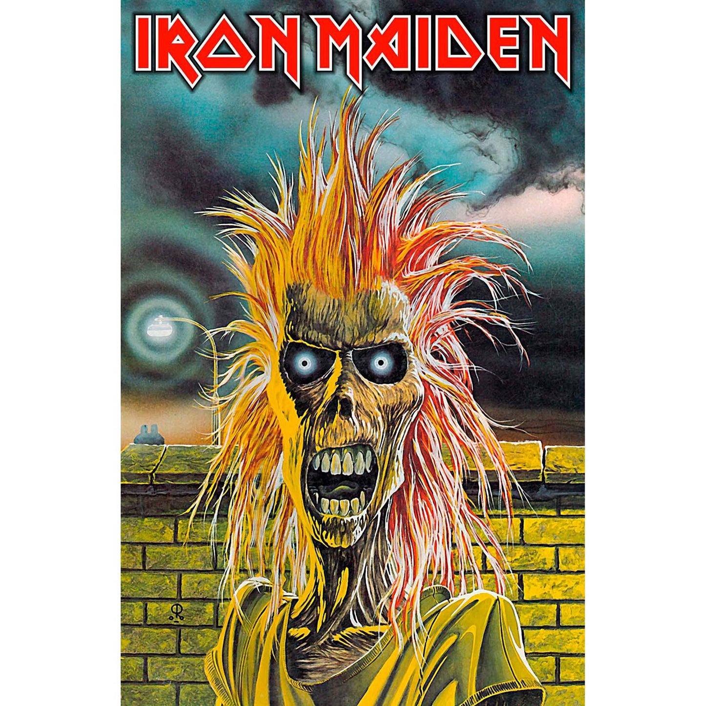 IRON MAIDEN Textile Poster Flag - Approx 41x28 Inch - Iron Maiden Textile Fabric Poster - Officially Licensed
