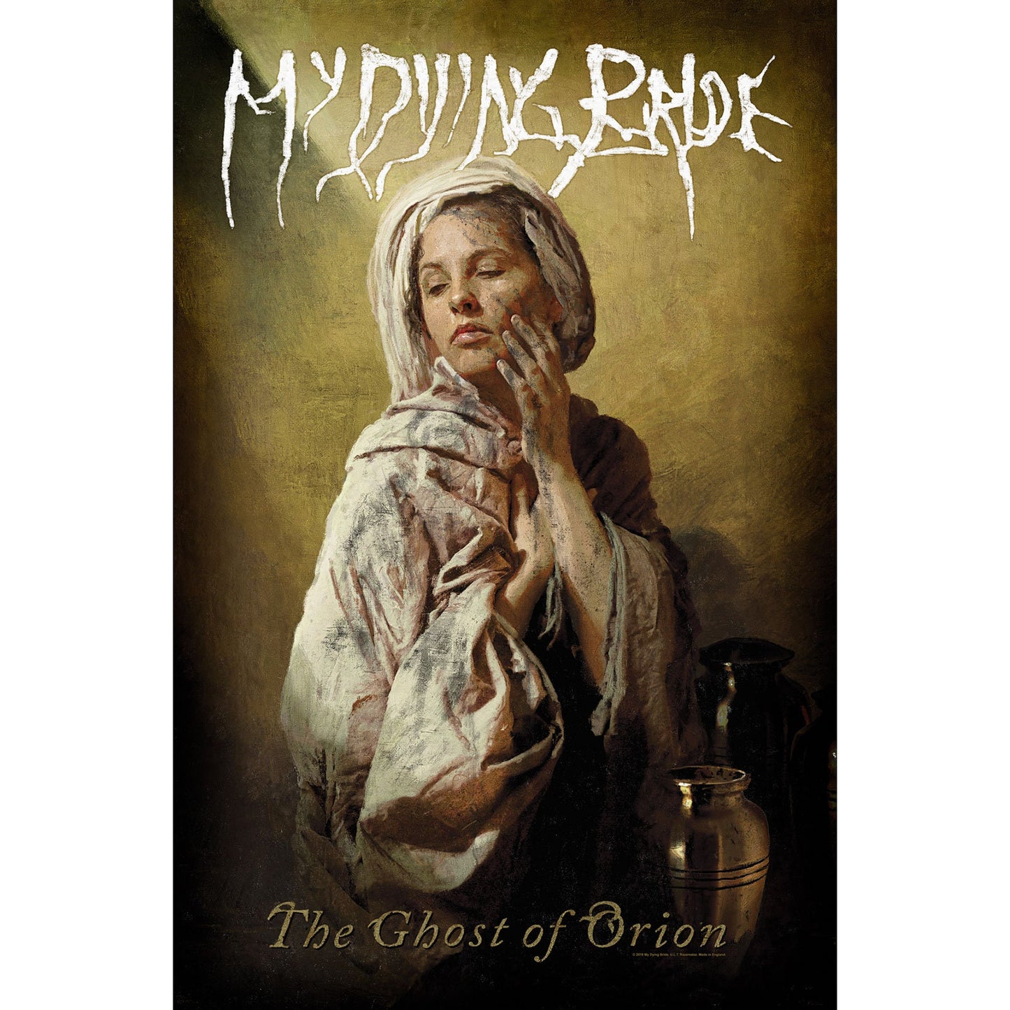 MY DYING BRIDE Textile Poster Flag - Approx 41x28 Inch - My Dying Bride The Ghost of Orion Textile Fabric Poster - Officially Licensed