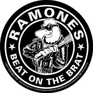 RAMONES Beat On The Brat Sticker Decal - 4 Inch - Joey Ramone Johnny Song American Punk Rock Band Vinyl Decal Sticker Craft Supply