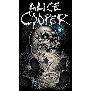 ALICE COOPER Graveyard Sticker Decal - 3.25x5.5 Inch - American Singer Rock Star Legend Vinyl Decal Sticker Craft Supply