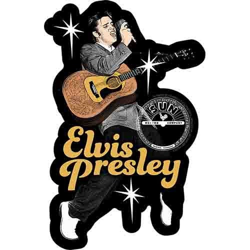 ELVIS PRESLEY On Toes Sticker Decal - 3.5x5.5 Inch - Legendary American Singer Actor The King Vinyl Decal Sticker Craft Supply