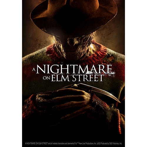 Nightmare on Elm St Movie Poster Sticker Decal - 3.5x5 Inch - Freddy Krueger Horror Movies Vinyl Decal Sticker Craft Supply