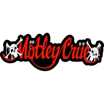 MOTLEY CRUE Dr. Feelgood Sticker Decal - 6x2.2 Inch - Album American Heavy Metal Band Vinyl Decal Sticker Craft Supply