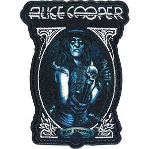 ALICE COOPER Hey Stoopid Patch - 2.7x3.7 Inch - Embroidered Rock Band Patch Applique Craft Supply