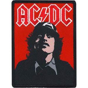 AC/DC Angus Poster Patch - 3.2x4.3 Inch - Embroidered Rock Band Patch Applique Craft Supply