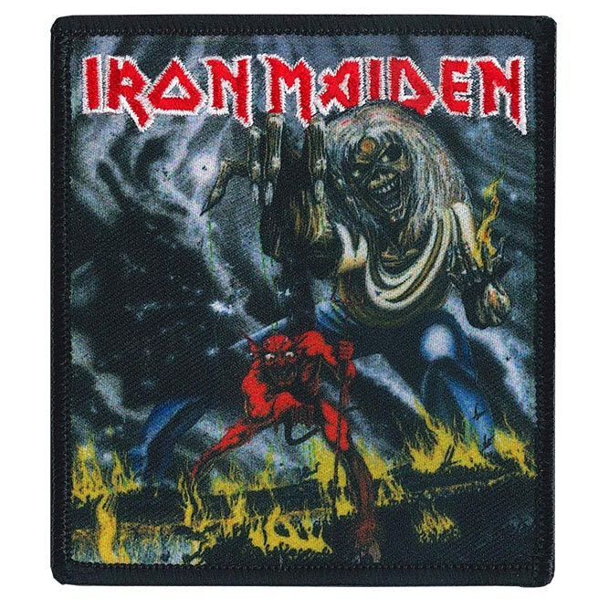 IRON MAIDEN Number of the Beast Patch - 3.5x3.75 Inch - English Heavy Metal Band Music Embroidered Patch Applique Craft Supply