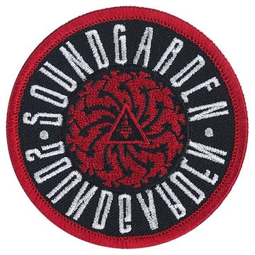 SOUNDGARDEN BadMotorfinger Patch - 3 Inch Round - Chris Cornell Album Embroidered Rock Band Patch Applique Craft Supply