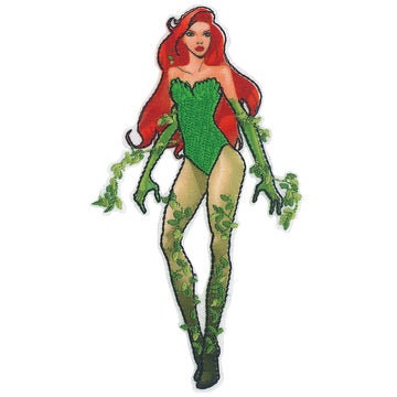 POISON IVY Standing Patch - 2.75x4.5 Inch - Batman DC Comics Embroidered Patch Applique Craft Supply