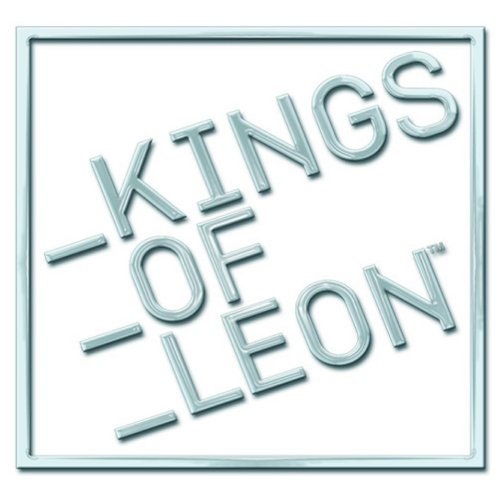 KINGS OF LEON Metal Pin Badge - Approx 1 Inch - Kings of Leon Block Logo - Pinback Badge Button Lapel With Butterfly Clutch Attachment