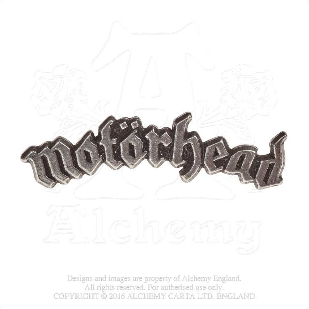 MOTORHEAD Metal Pin Badge - Approx 1 Inch - Motorhead Band Logo - Pinback Badge Button Lapel With Butterfly Clutch Attachment