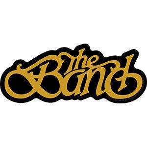 THE BAND Logo Sticker Decal - 6x2.5 Inch - Music Album Logo Script