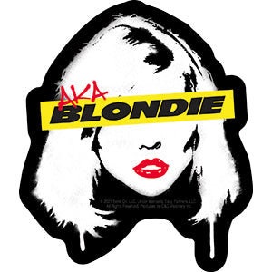 BLONDIE AKA Stencil Sticker Decal - 4x5 Inch - Debbie Harry American Rock Band Vinyl Decal Sticker Craft Supply