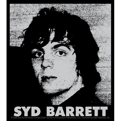 SYD BARRETT Static Logo Sticker Decal - 4x4.5 Inch - Pink Floyd Rock Band Vinyl Decal Sticker Craft Supply