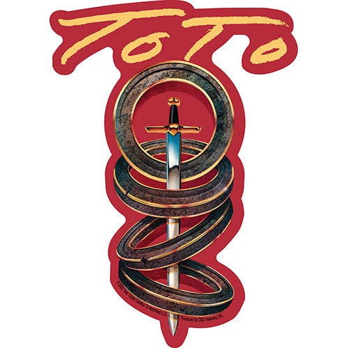 TOTO Africa Sticker Decal - 4.3x6 Inch - Rosanna Song American Rock Band Tour Vinyl Decal Sticker Craft Supply