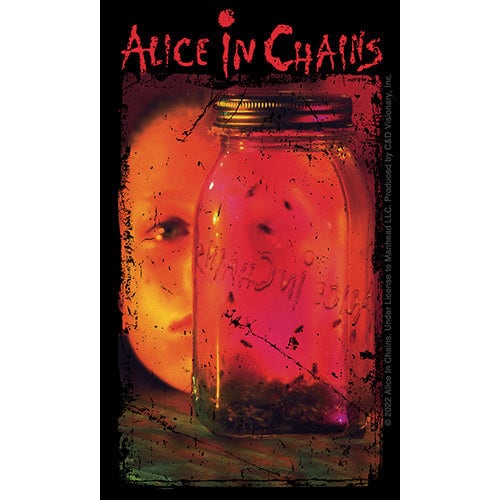 ALICE IN CHAINS Jar of Flies Sticker Decal - 3x5 Inch - Layne Staley American Rock Band Album Vinyl Decal Sticker Craft Supply