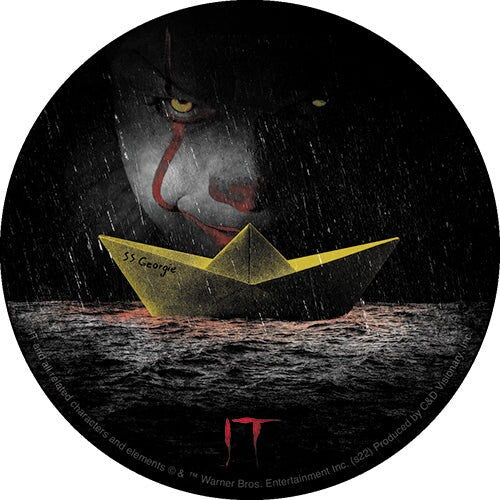 IT Movie Poster Sticker Decal - 4 Inch - Stephen King Pennywise Clown Supernatural Horror Movie Series Vinyl Decal Sticker Craft Supply