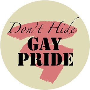 Don't Hide Gay Pride LGBTQ+ Sticker Decal - 4 Inch - Equality For All Gay Pride Rainbow Ally Gifts Vinyl Decal Sticker Craft Supply