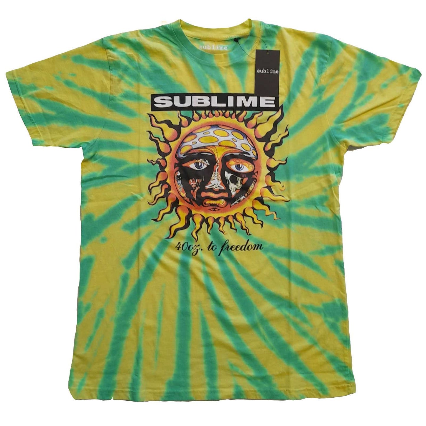 SUBLIME 40oz To Freedom T-Shirt Unisex - Made to Order - Wash Collection T-Shirt For Men and Women - Music Metal Rock Band Concert Shirt