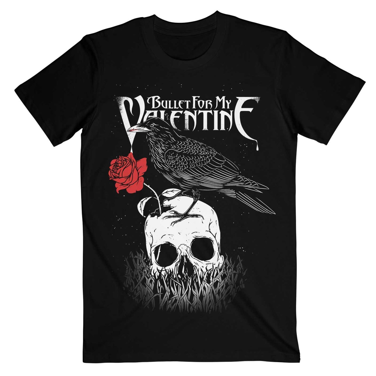 Bullet For My Valentine T-Shirt Unisex - Made to Order - Raven T-Shirt For Men and Women - Music Metal Rock Band Concert Shirt
