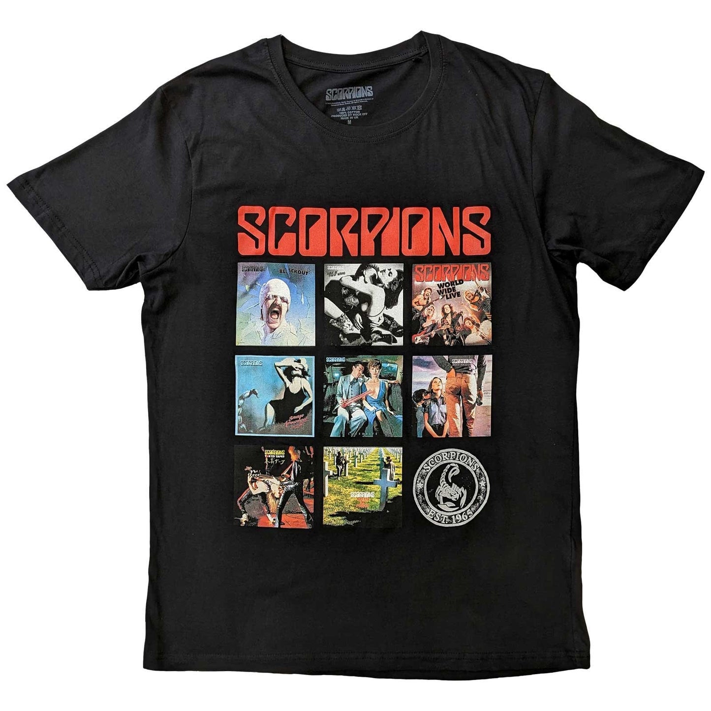 SCORPIONS Remastered T-Shirt Unisex - Made to Order - T-Shirt For Men and Women - Music Metal Rock Band Concert Shirt